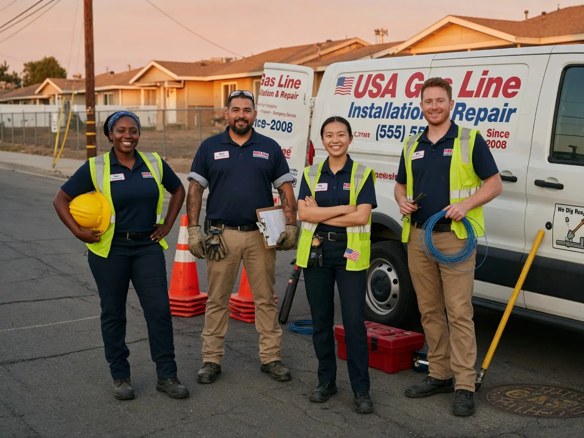 Gas Line Installation company in Frackville, PA